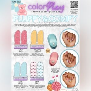 Color Street June Subscription Box Comfy & Fluffy